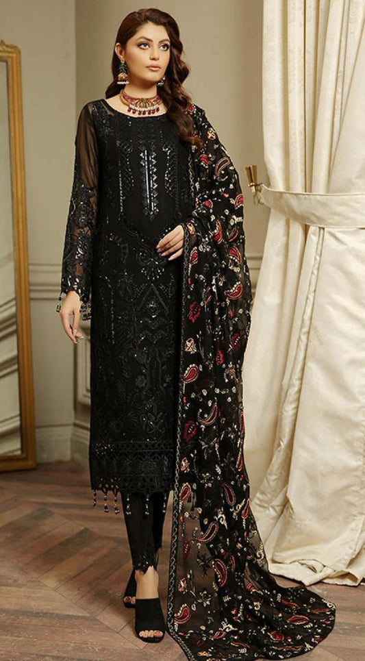 TrendyFashionBazar Pakistani Suit with Embroidery 3mm Sequence work & Khatli work